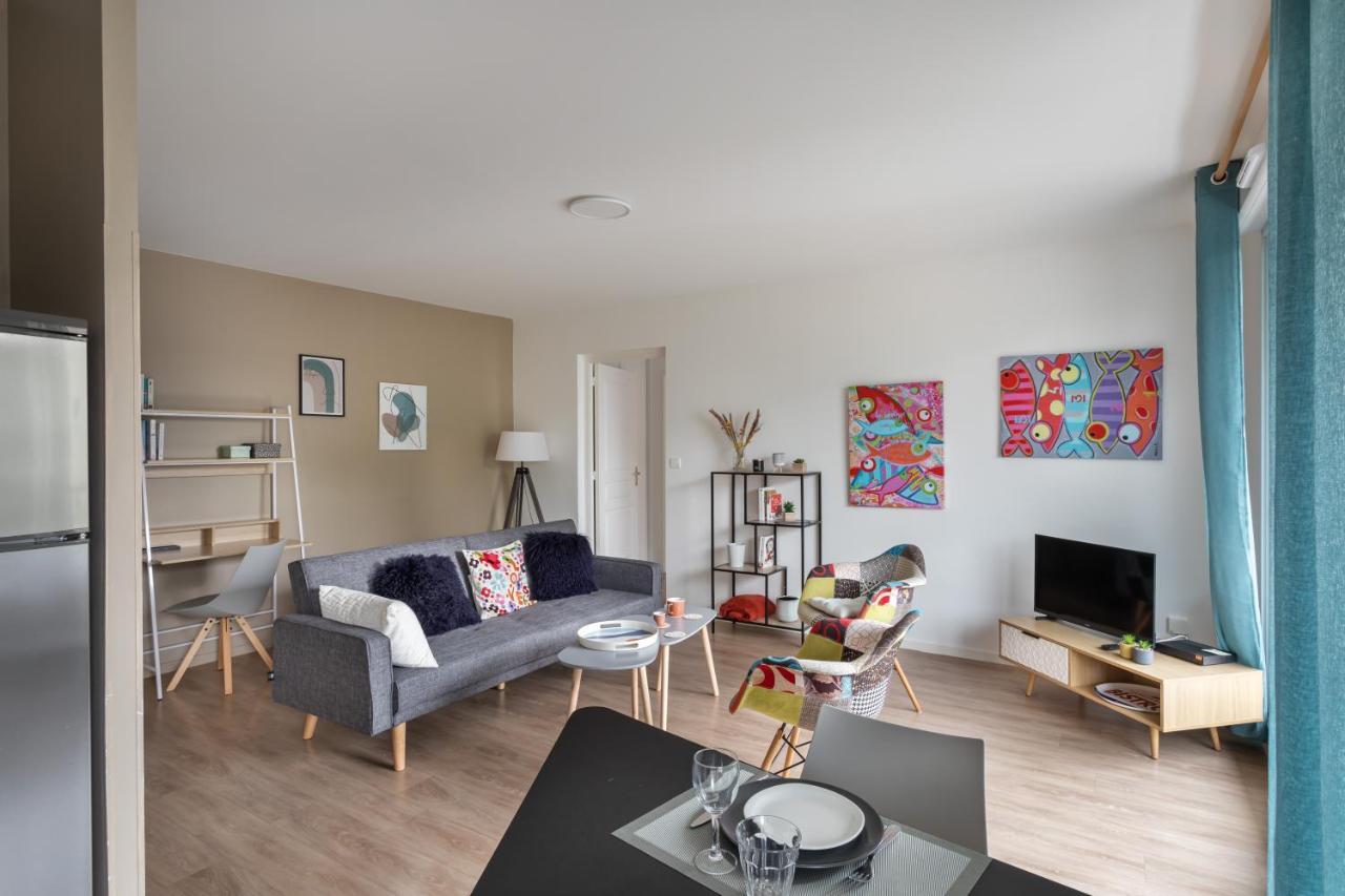 Bahibe - Balcon Et Parking Au Calme Proche Gare Apartman Rennes Kültér fotó