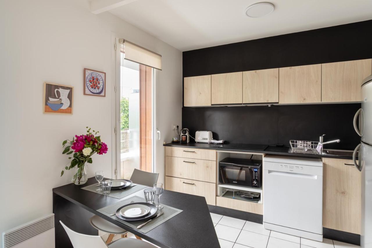Bahibe - Balcon Et Parking Au Calme Proche Gare Apartman Rennes Kültér fotó