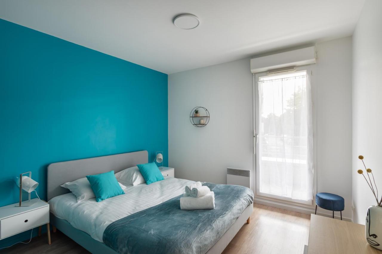 Bahibe - Balcon Et Parking Au Calme Proche Gare Apartman Rennes Kültér fotó